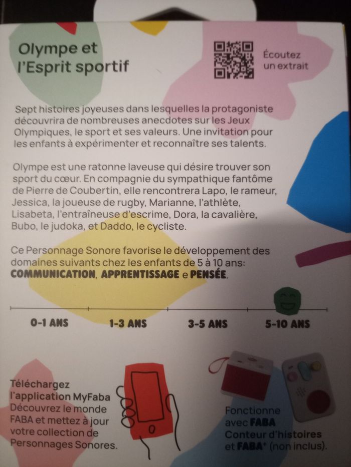 Figurine faba: Olympe et l'esprit sportif - photo numéro 2