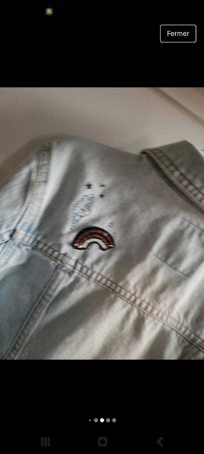 Veste en jeans - photo numéro 6