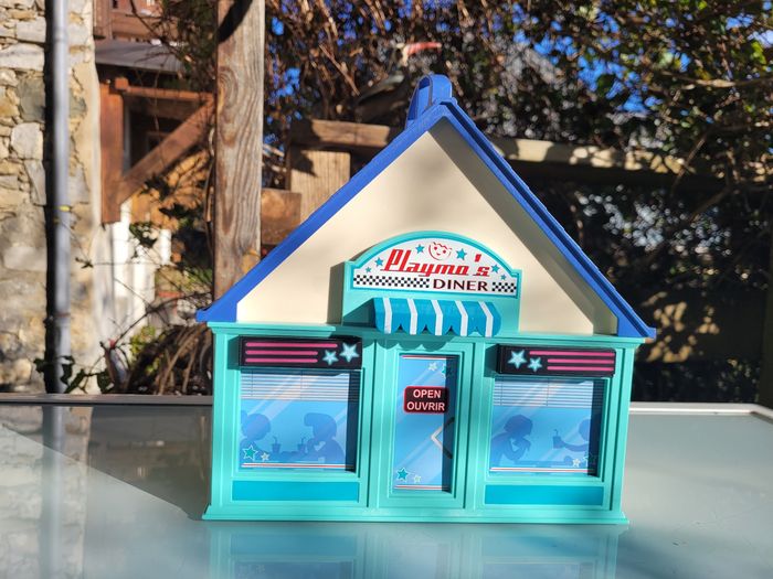 Playmobil city life 70111 🍟 Restaurant/Diner transportable 🍔 - photo numéro 8