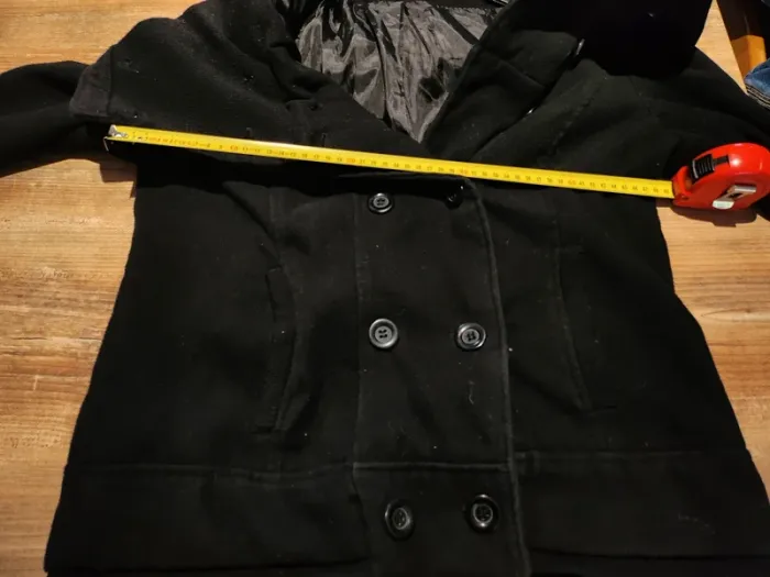 Manteau chaud hiver noir Gemo taille 40 très bon état - photo numéro 7