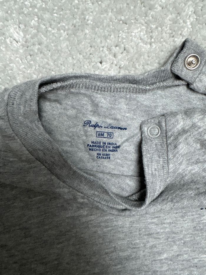 T-shirt Ralph Lauren 6 mois - photo numéro 2