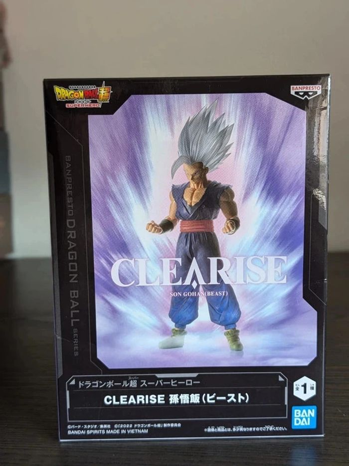 Figurine Dragon Ball Super - Son Gohan Beast Clearise - Banpresto