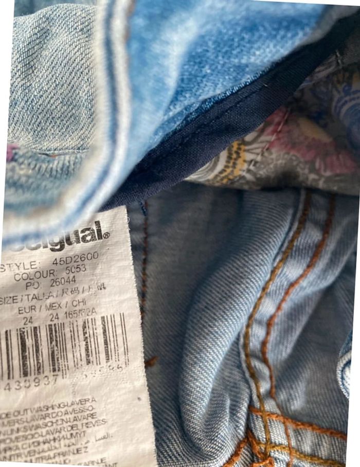 Desigual jeans droit t34 - photo numéro 2