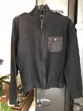 Gilet noir, taille L , camaïeu