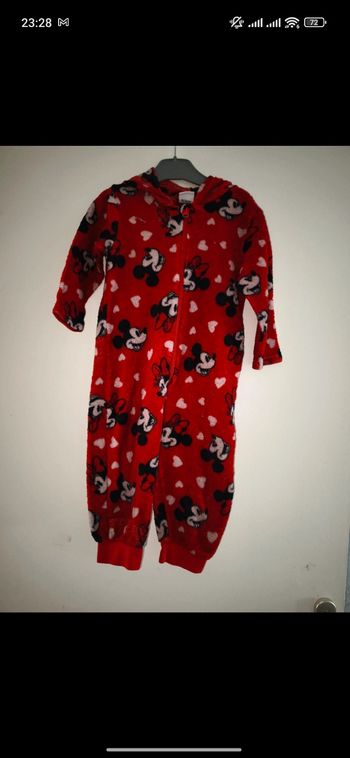 Pyjama une pièce minnie 3ans 