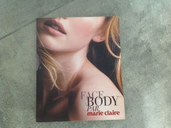 Livre "Face & Body" par Marie Claire