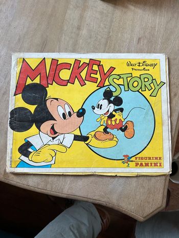 Panini - Album complet stickers autocollants Walt Disney Productions Mickey Story