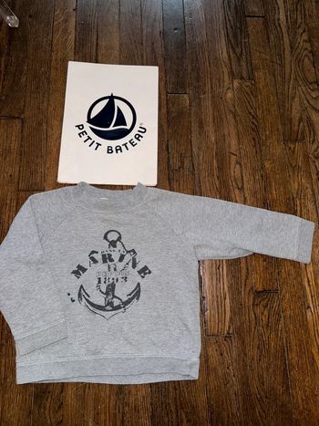 Sweat petit bateau 3 ans