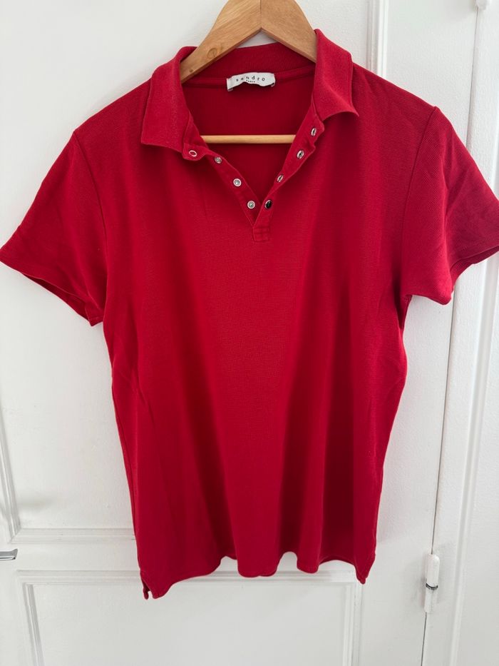 Polo Sandro taille XS - photo numéro 2
