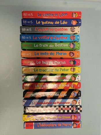 Lot de 15 livres petit garçon édition Fleurus