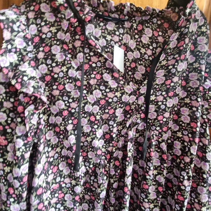Blouse à fleurs neuve avec étiquette 2xl - photo numéro 4