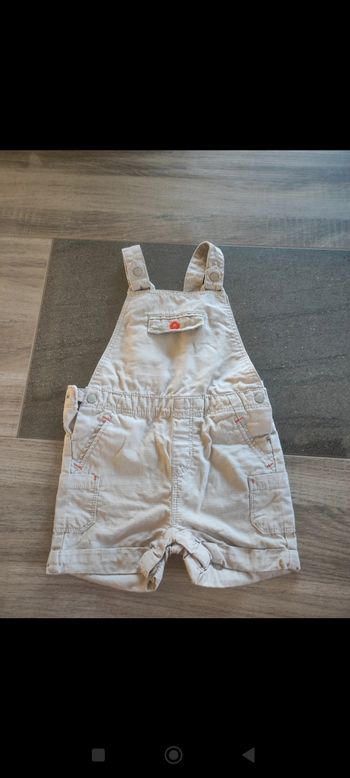 Salopette été garçon 18 mois