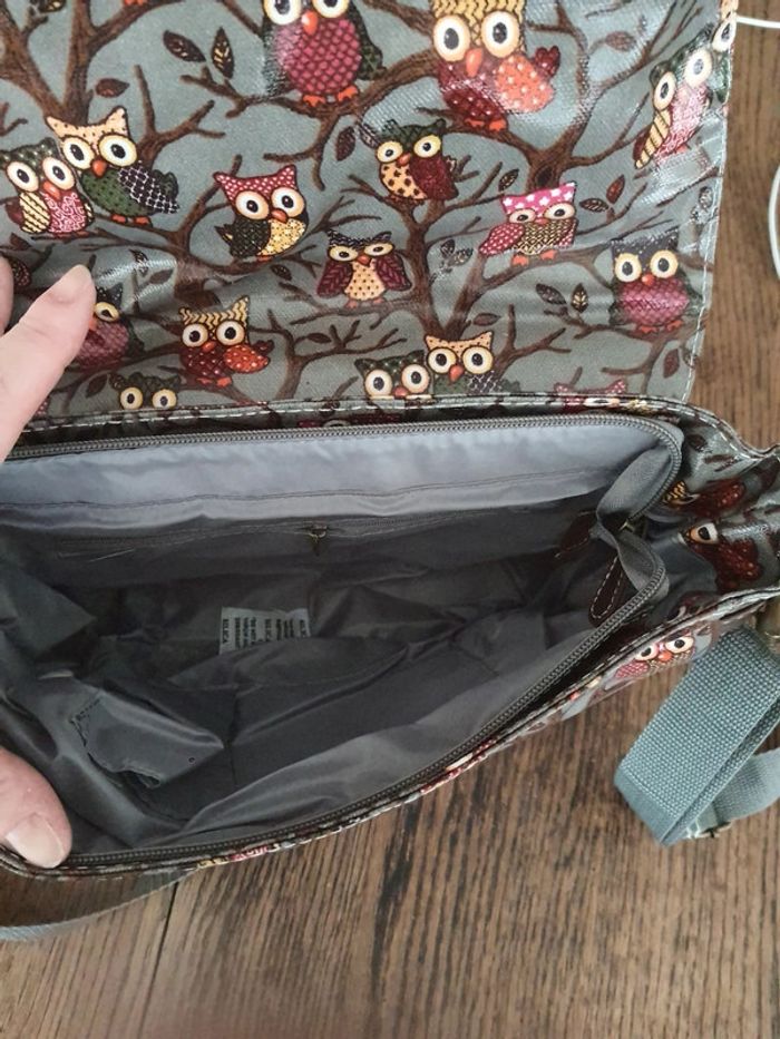 Jolie Sac à main gris/marron Mfhandbags neuf - photo numéro 18