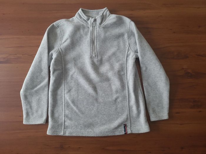 Sweat polaire col zippé