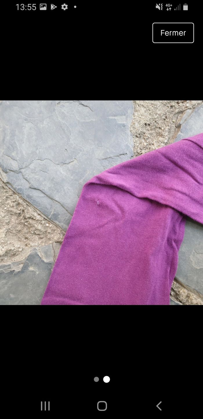 Superbe t-shirt ml leger 12a - photo numéro 2