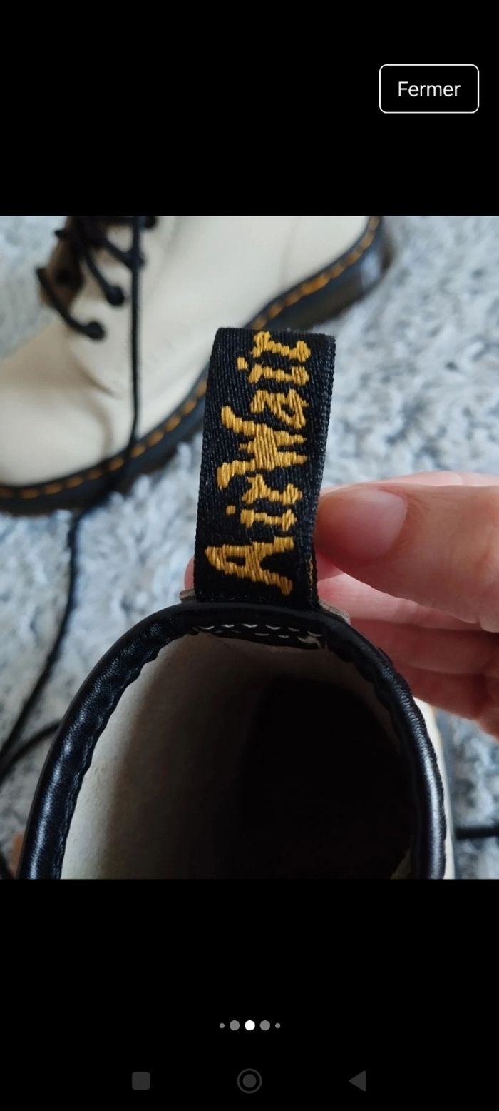 Boots 1460 Doc Martens 37 femme - photo numéro 9