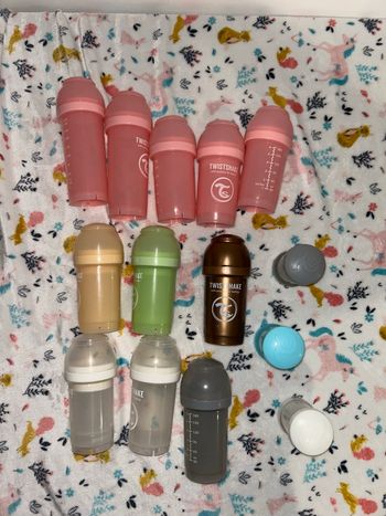 Gros lot de biberons Twistshake 