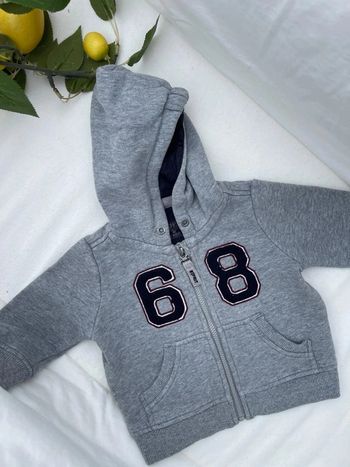 Sweat Esprit avec tirette bébé garçon taille 62 cm , 3 mois