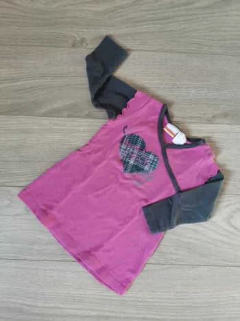 T shirt ML Bicolore 9/18 mois