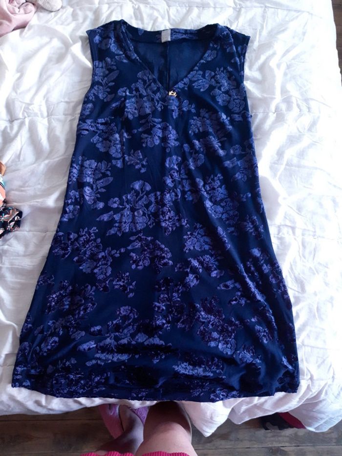 Robe bleue