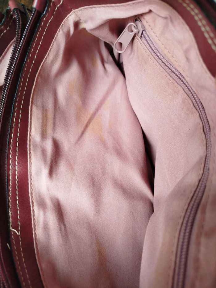 Sac à main similicuir cuir épaules vintage dressing - photo numéro 13