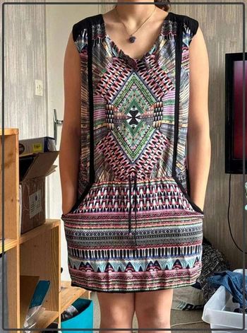 Robe coloree taille  38