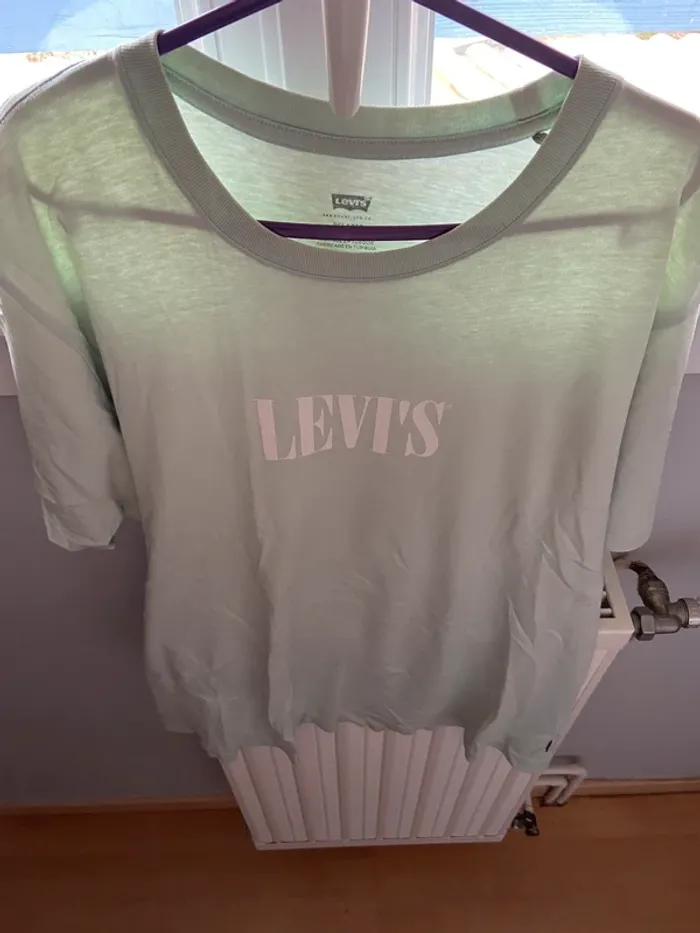 T-Shirt manches courtes Levi’s vert menthe