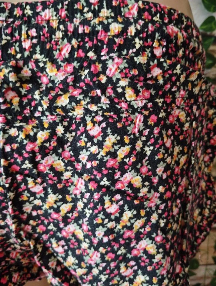 🌸Short fleuri Denim&Co Taille 40🌸 - photo numéro 4