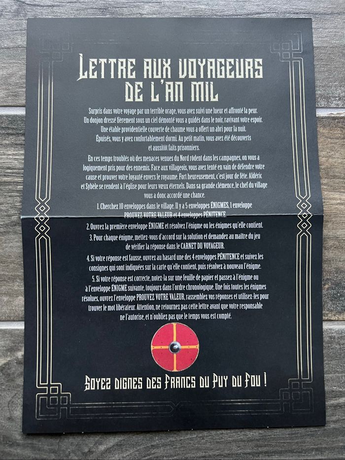 Escape Game - Attaque Viking au Puy du Fou - photo numéro 3