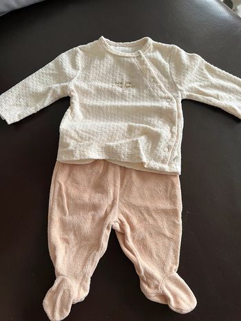 Pyjama 2 pièces 1 mois
