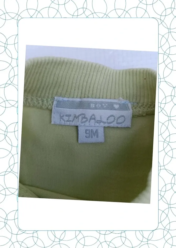 Tee shirt manches courtes 9 mois Kimbaloo - photo numéro 2