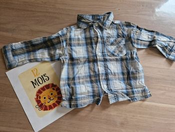 Chemise manches longues 1 an