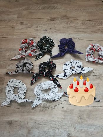 Chouchou élastique tissus disney