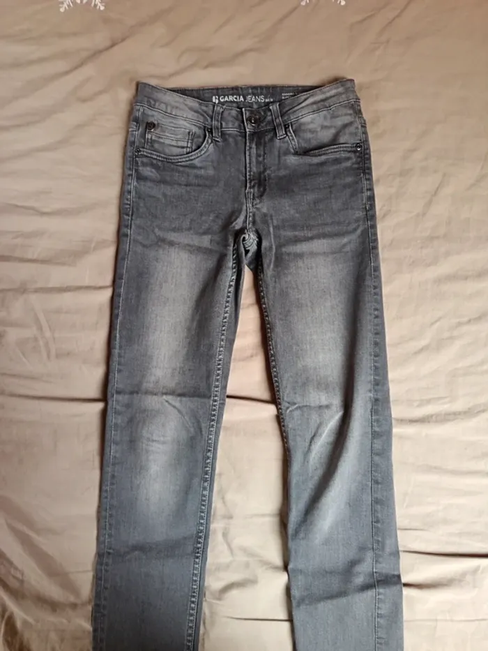 Lot jeans garçon taille 13 ans marque Garcia et Jack & Jones - photo numéro 4