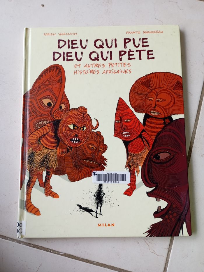 BD Dieu qui pue dieu qui pète chez milan