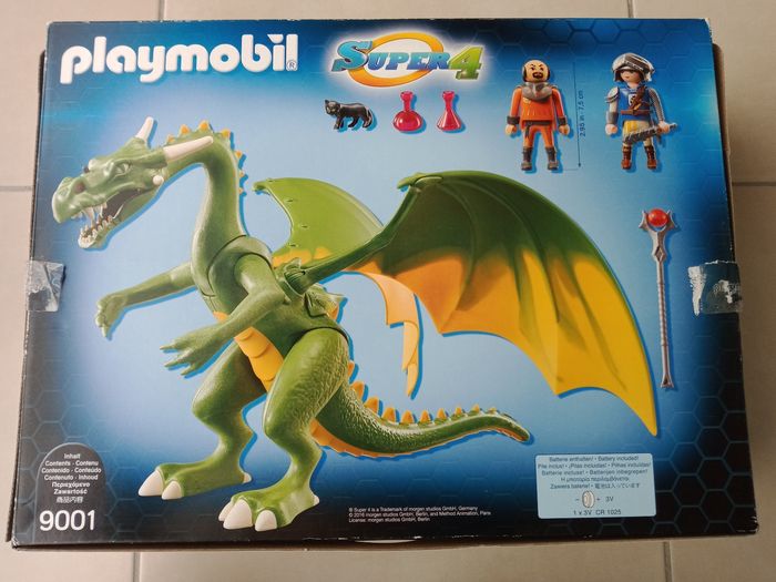 Playmobil Super 4 Le dragon de Médiévalia avec Alex - photo numéro 2