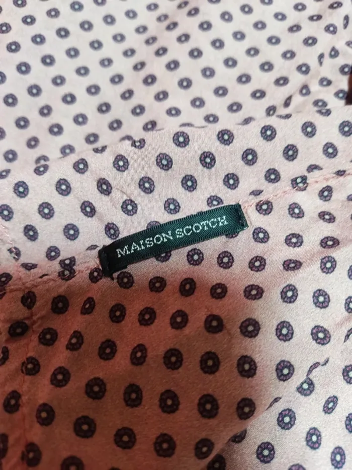 Chemise Scotch and Soda rose - photo numéro 4