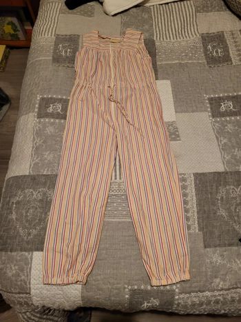 Combinaison à rayures 6 ans