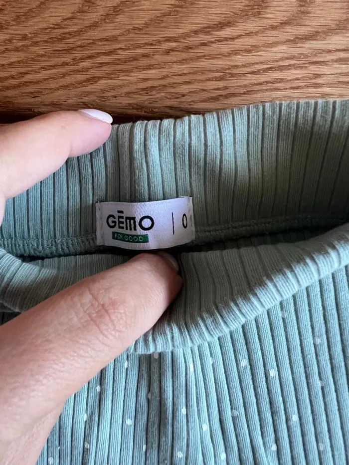 Lot maternité naissance – cache-cœur, pantalon, bavoir, mixte - photo numéro 3
