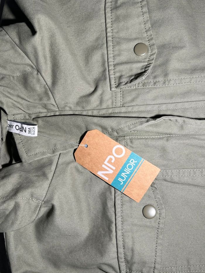 Veste mi-saison en Vert NPO Junior - photo numéro 3