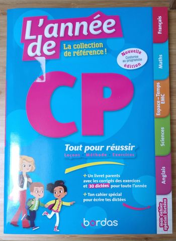 Bordas l année de CP anglais maths francais