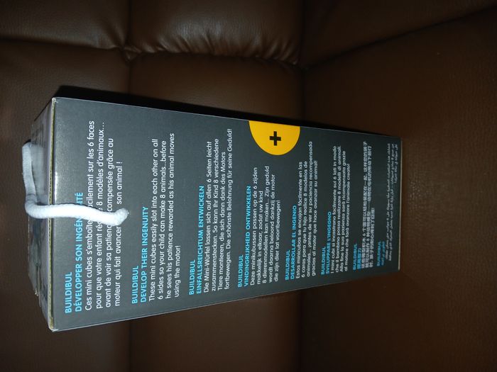 jouet mini cubes animaux avec moteur oxybul des 4 ans - photo numéro 2