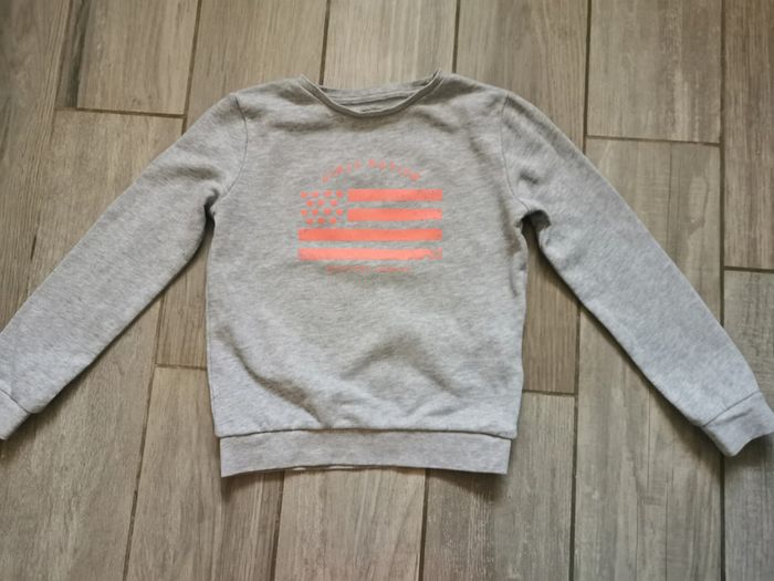 Lot de 2 sweats rose et gris pour 8 ans - photo numéro 7