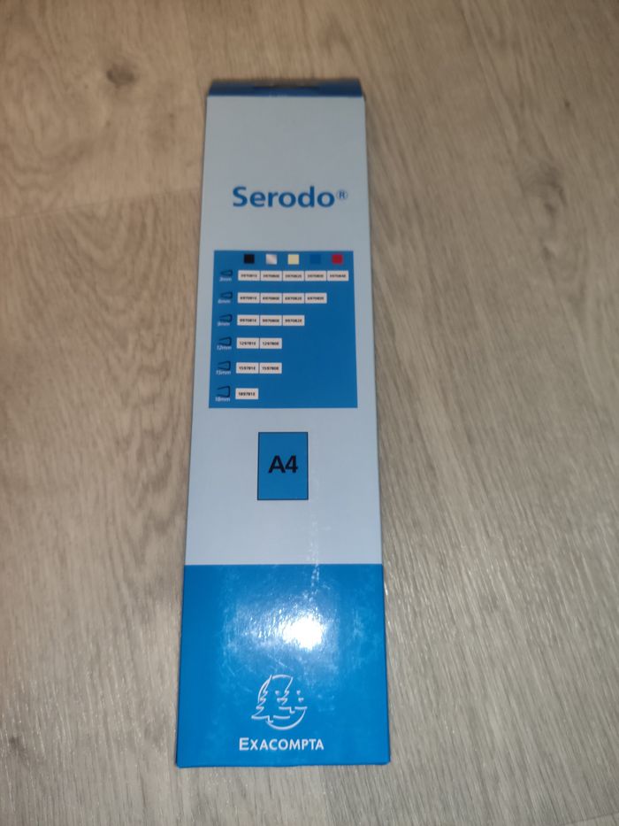 Exacompta 20 baguettes A4 à relier neuves - photo numéro 4