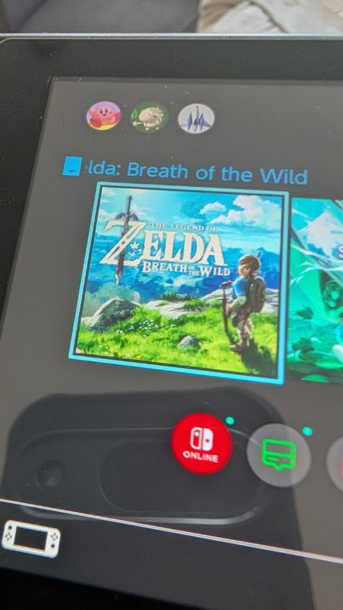 Jeu Switch Zelda Breath of the Wild parfait état - photo numéro 3