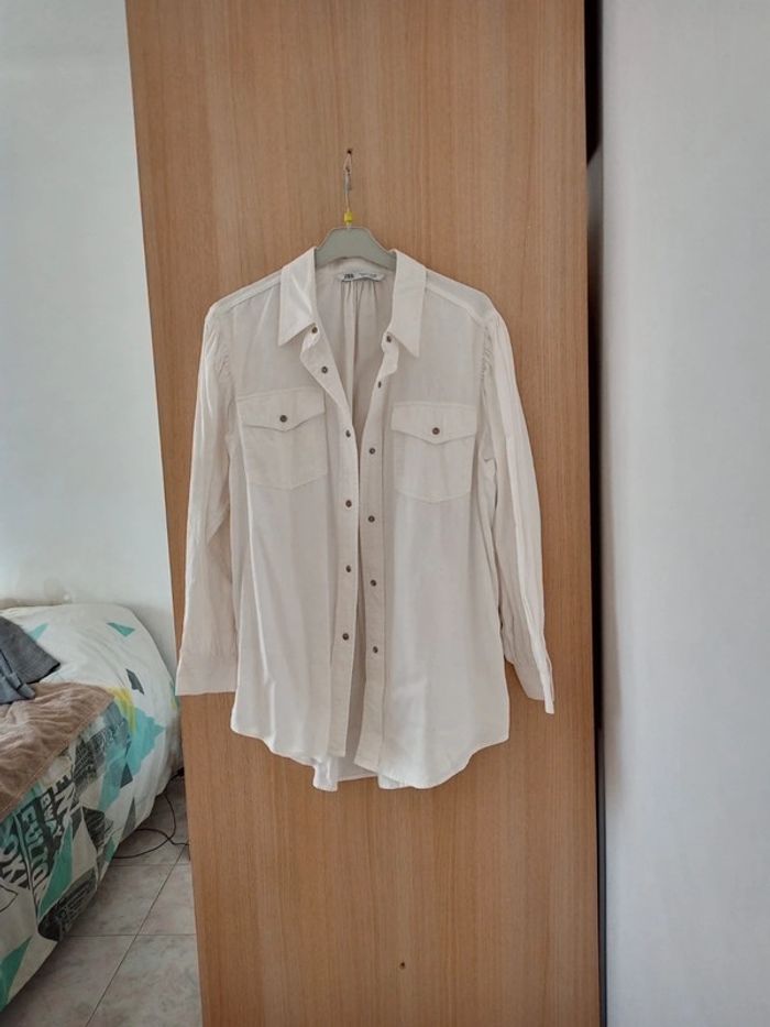 Chemise en jeans Zara S