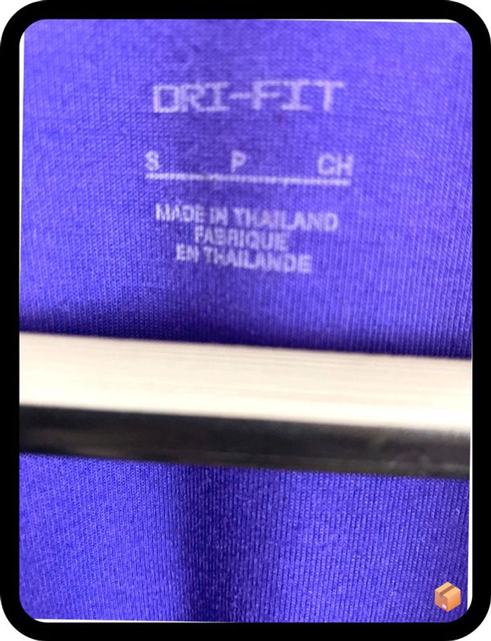 🧥 Sweat demi-zip à capuche Nike – Taille S – Violet / noir / jaune – Dry-Fit - photo numéro 5