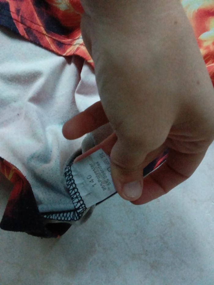 Tee-shirt manche courte 140 cm - photo numéro 3