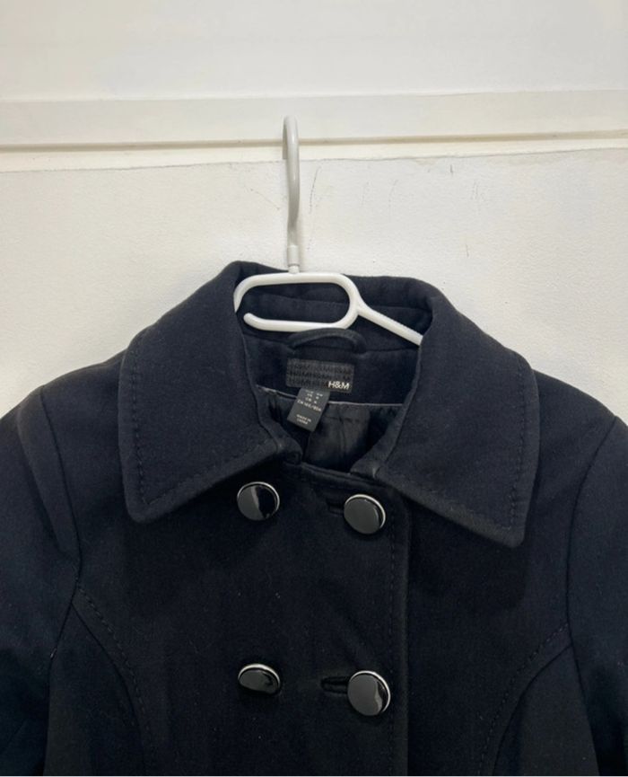 Manteau H&M taille XS Noir - photo numéro 4