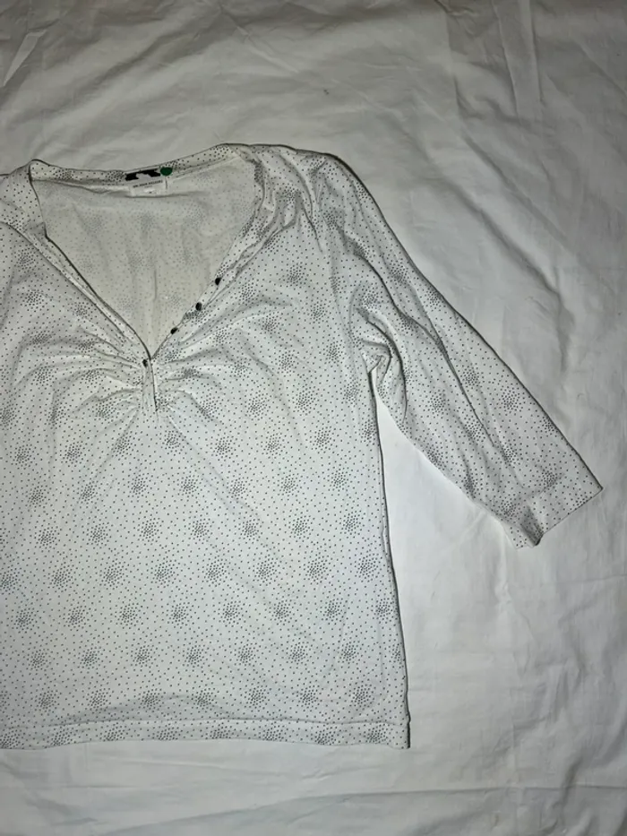 Blouse blanche un jour ailleur - photo numéro 2